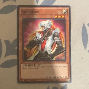 Secret rare Kaibaman Yu-Gi-Oh! Trading Card